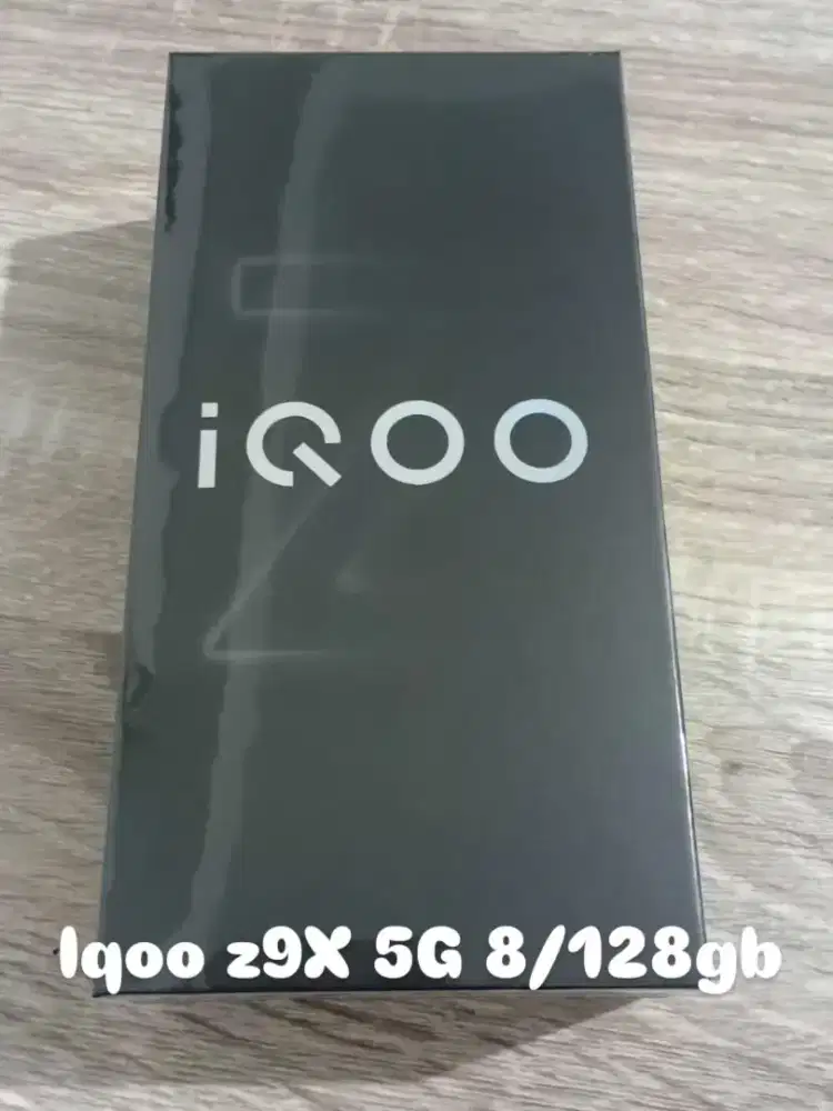 Iqoo Z9X 5G 8/128 by vivo segel garansi resmi baru