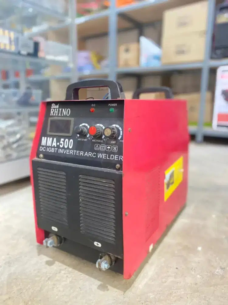 Mesin las bekas MMA 500A Rhino Bekas 3 Phase SMAW STIK Listrik