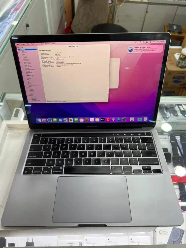 Macbook pro m2 13 inch 8/256 ex ibox  Bh 89