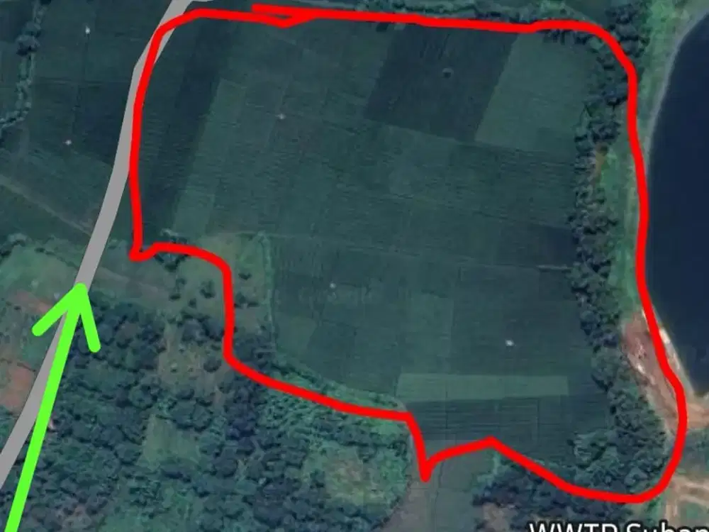 TANAH LUAS 4,5 Ha DEKAT PABRIK BYD, PABUARAN SUBANG JAWA BARAT