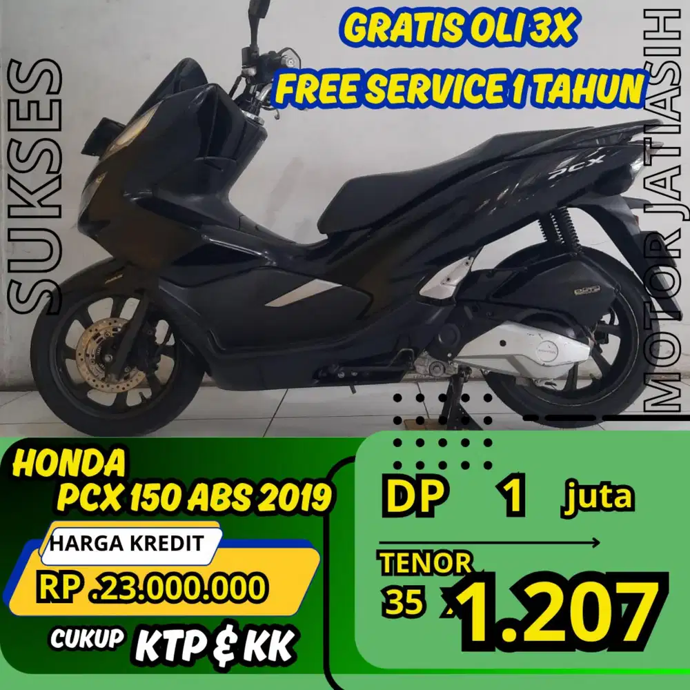 PROMO SPESIAL HONDA PCX 150 ABS 2019 DP CUMA 1 JUTA DATABISA DI BANTU