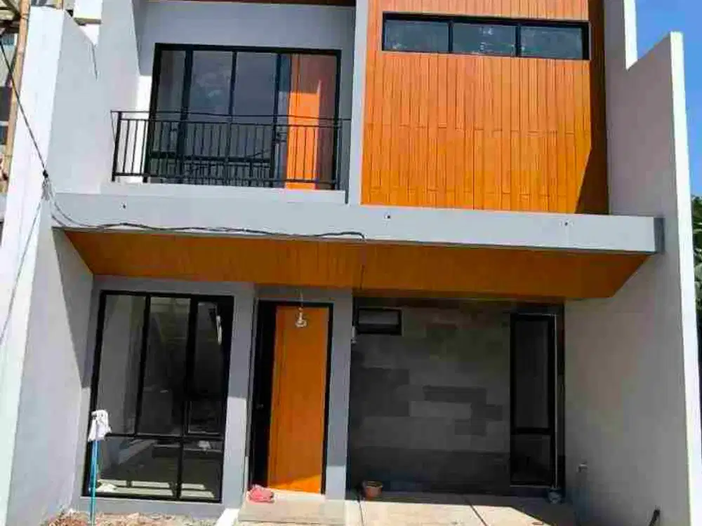 Rumah Baru di Pedurenan Mustika Jaya Bekasi (Alle) 2 Lantai, Bisa KPR Dekat LRT, Cluster