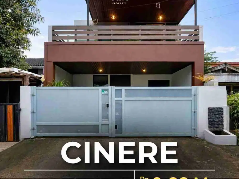 Rumah Siap Huni Fully Furnished Dalam Komplek di Cinere Depok