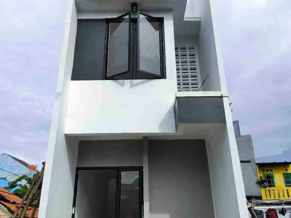 (Promo) Rumah Baru Cluster Di Lenteng Agung Jagakarsa Jakarta Selatan, (Akses Motor)