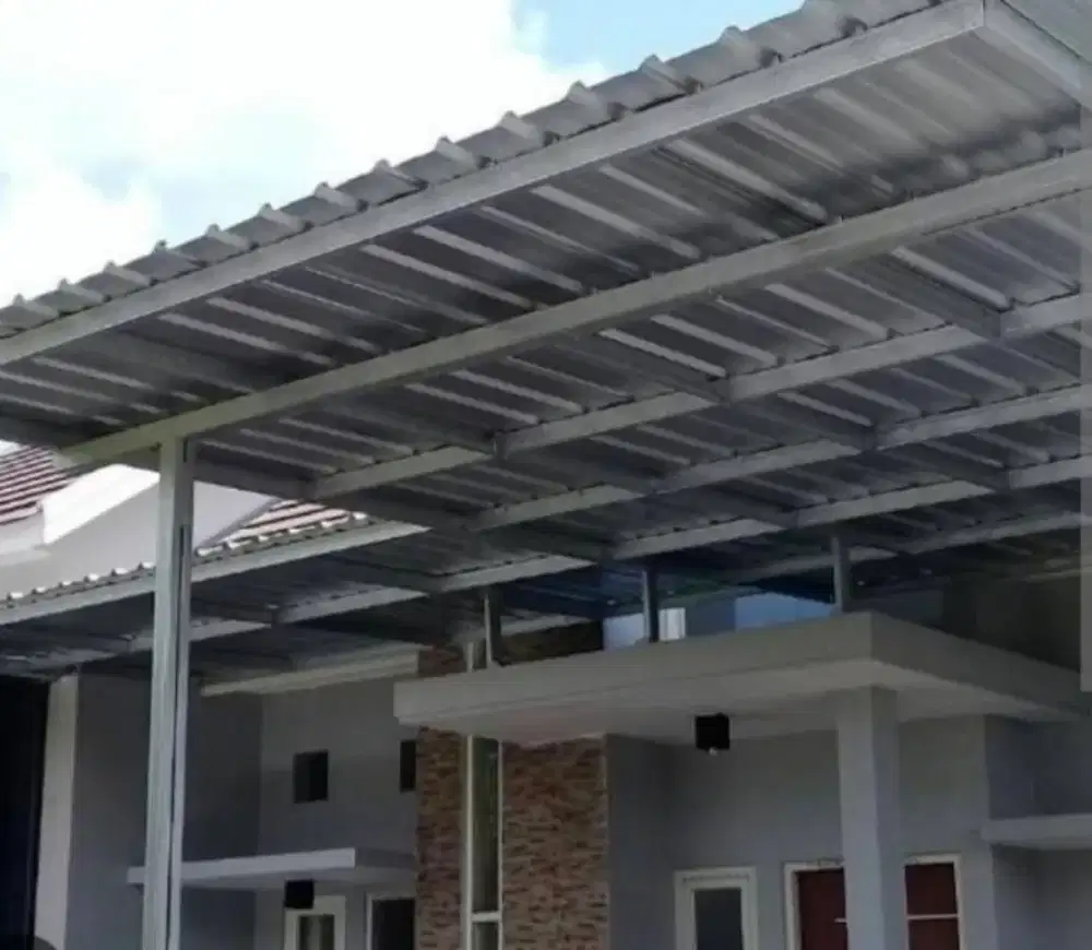 Kanopi, pagar dan konstruksi