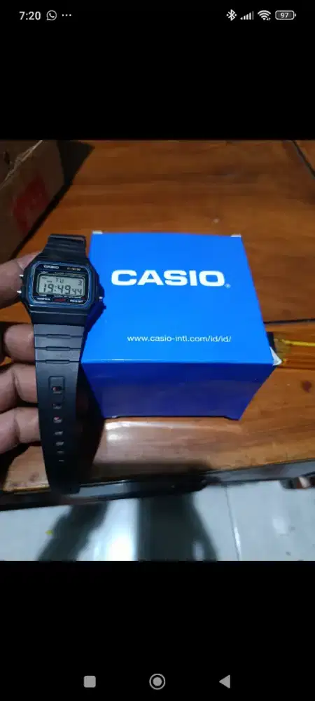 Jam casio f-91w