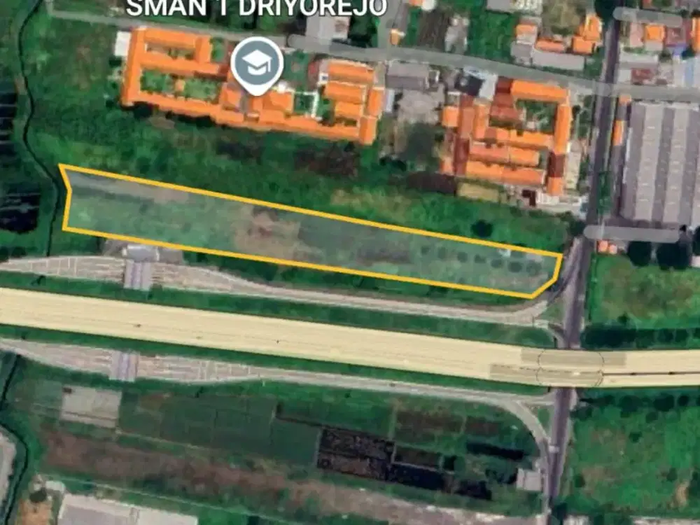 Tanah di Raya Tenaru belakang Meiko abadi Sumput driyorejo sumput