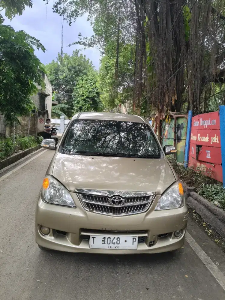 Cash toyota avanza g 1300cc manual mt 2008 gres 2009