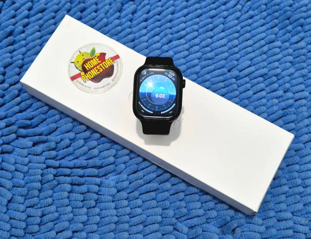 Apple Watch Series 10 46mm Black Bagus Fullset