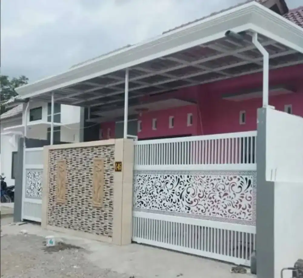 pembuatan pagar besi dan aluminium