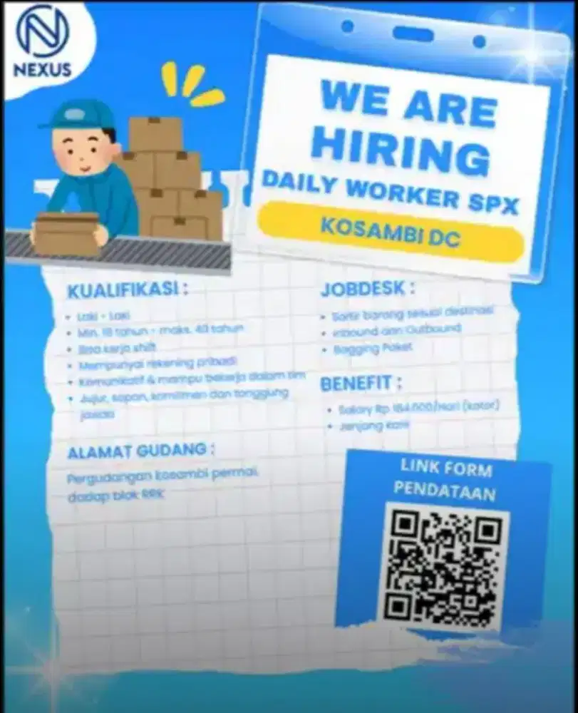 DAILY WORKER VENDOR NEXUS