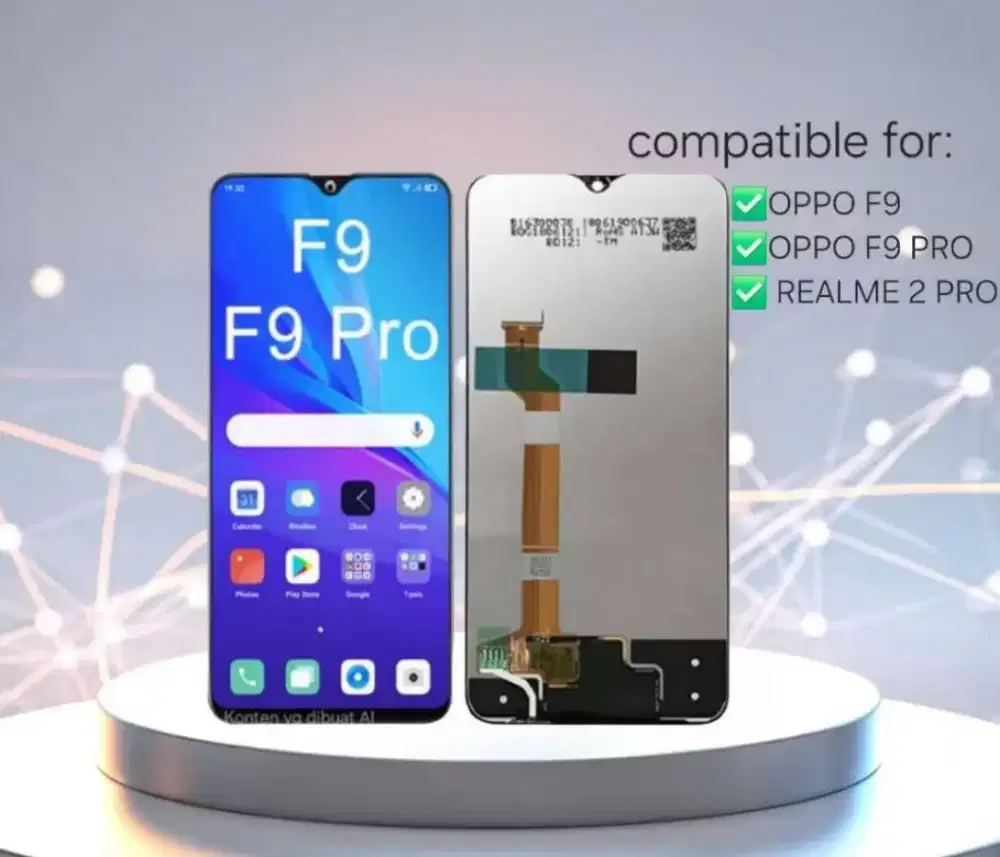 LCD OPPO F9 baru nominus