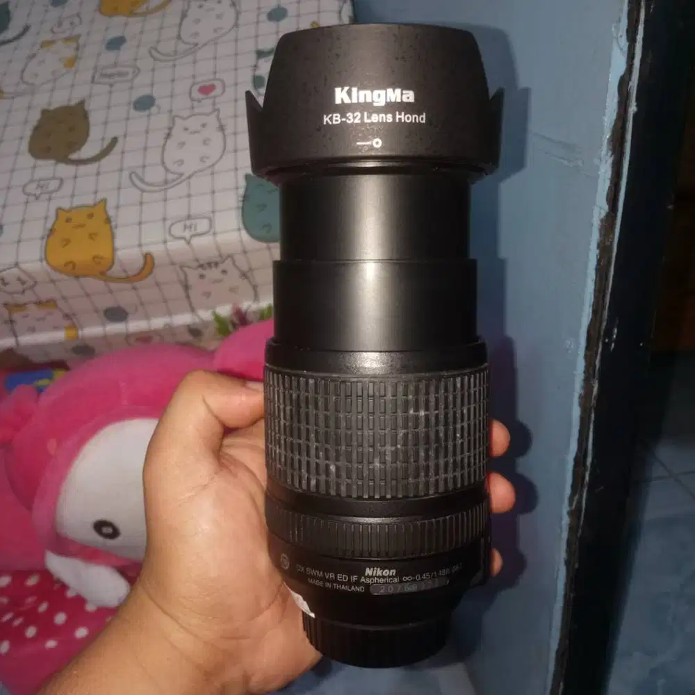 Lensa Nikon AF-S DX NIKKOR 18-140mm Second Mulus Murah