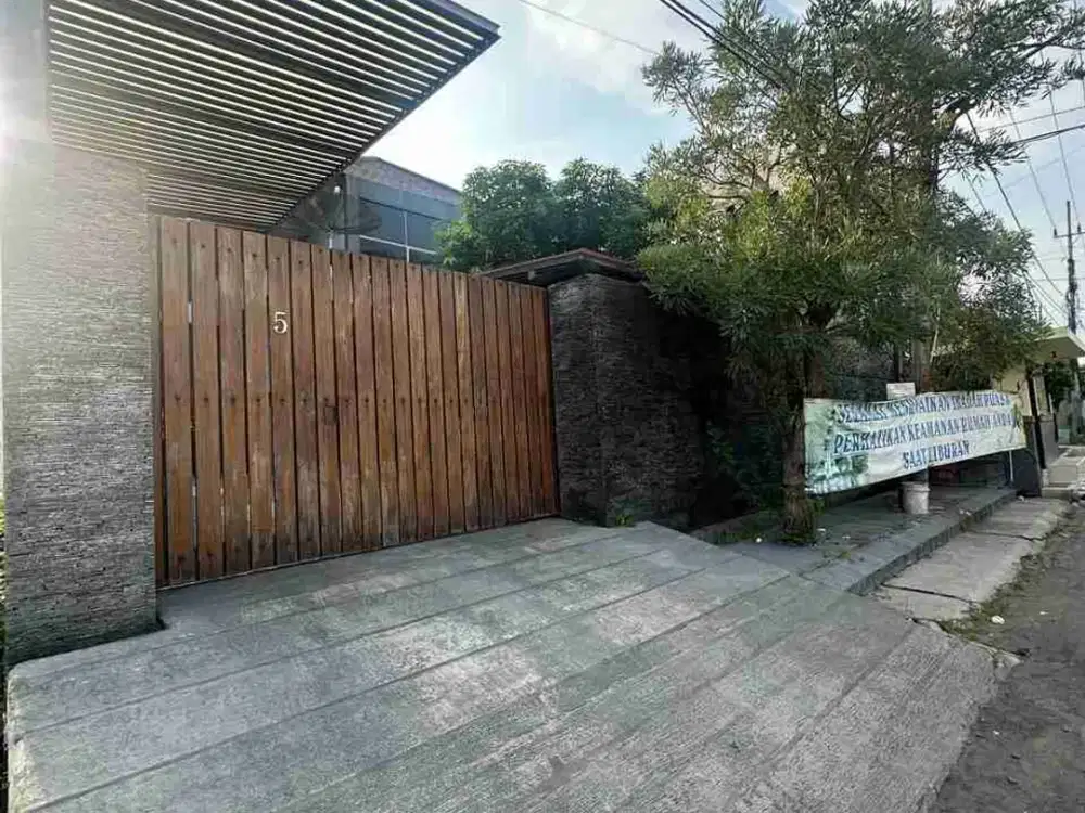 jual cepat rumah raya gading pantai mewah 2 lantai row jalan 4 mobil