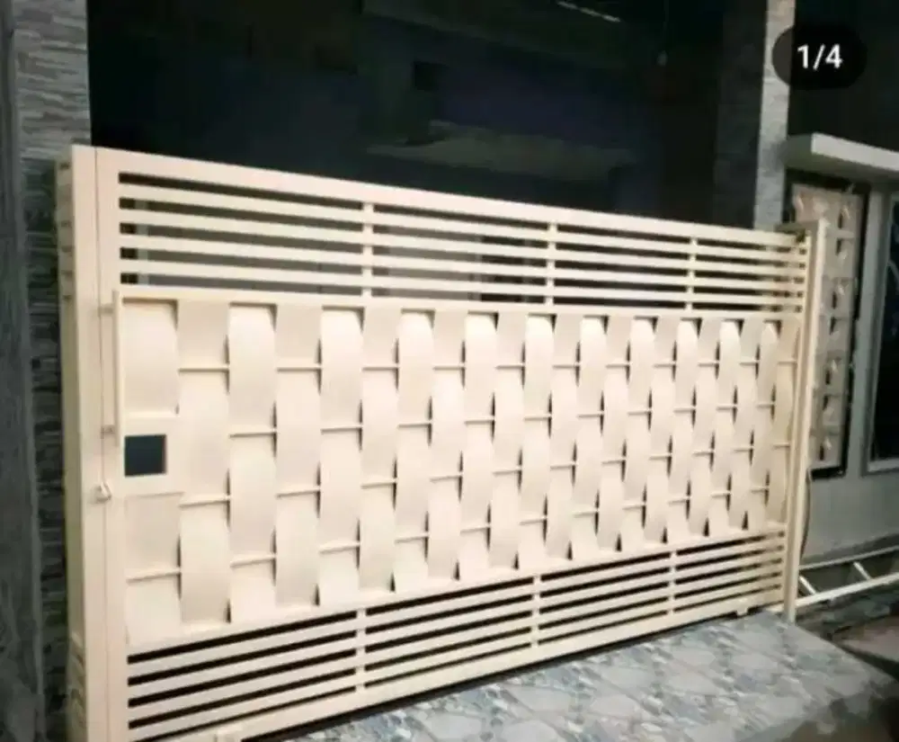 Pagar minimalis hollow