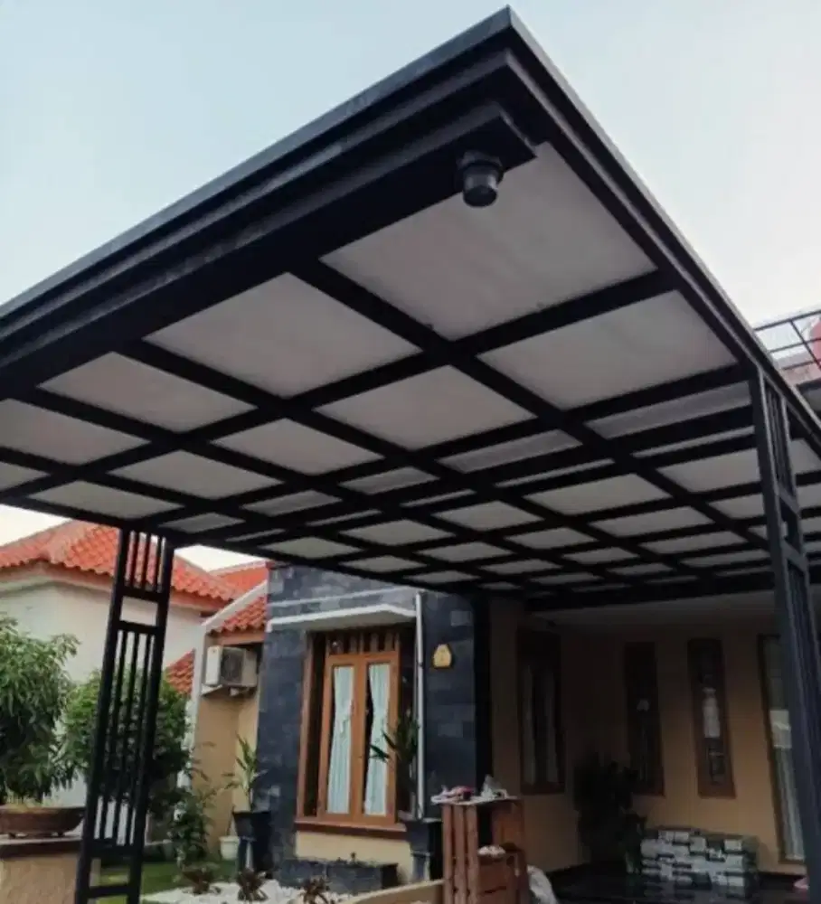 Kanopi atap minimalis