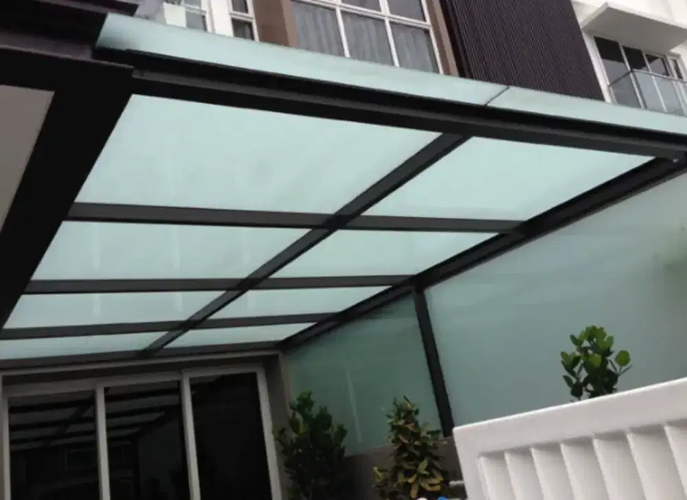 Kanopi atap minimalis