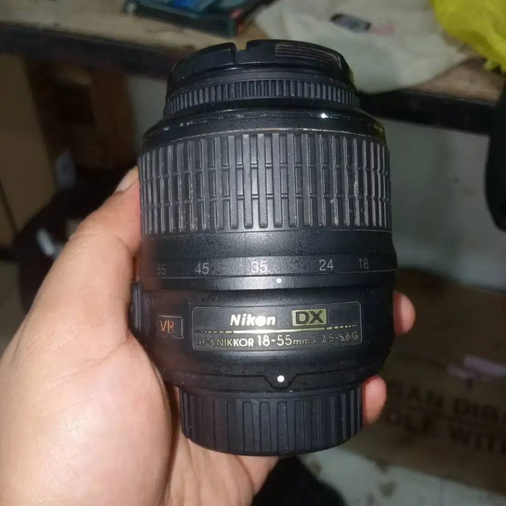 Lensa Kit Nikon AF-S DX NIKKOR 18-55mm Second Mulus Murah