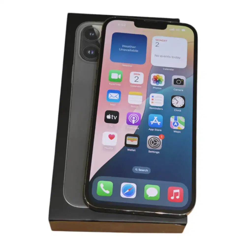 iPhone 13 Pro Max 128GB Fullset iBox Mulus