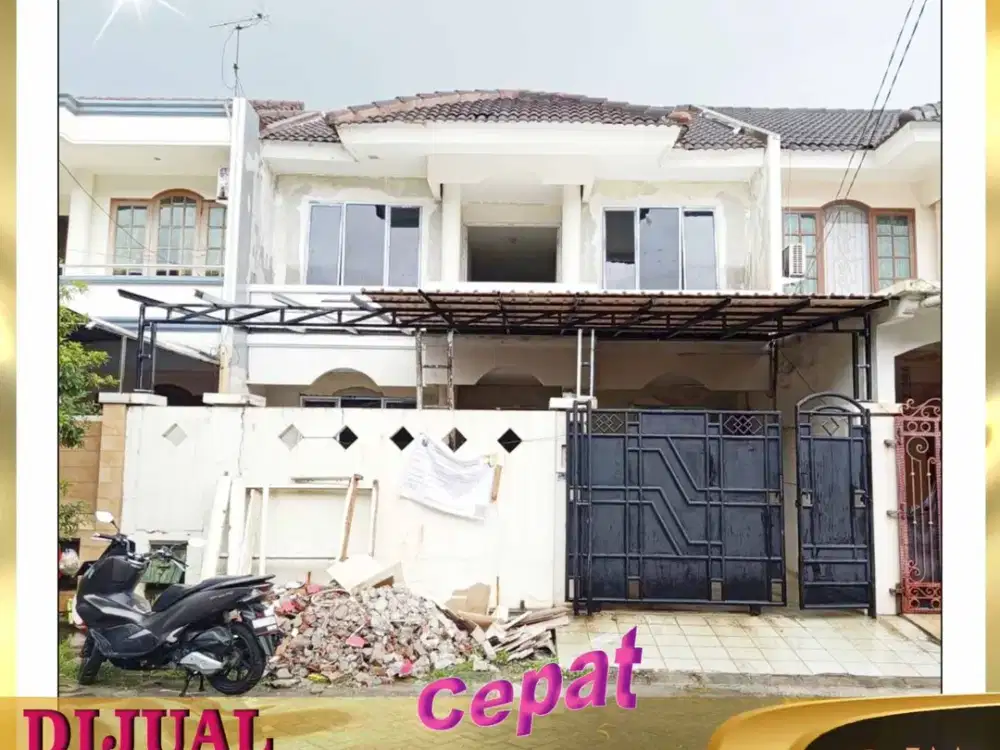 DIJUAL RUMAH MURAH RENOV FULL DI PERUMAHAN DAAN MOGOT BARU CENGKARENG JAKARTA BARAT