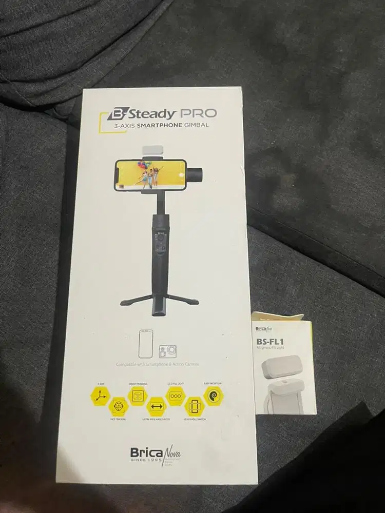 BUC JUAL GIMBAL HP 3 AXIS – BRICA B-STEADY PRO