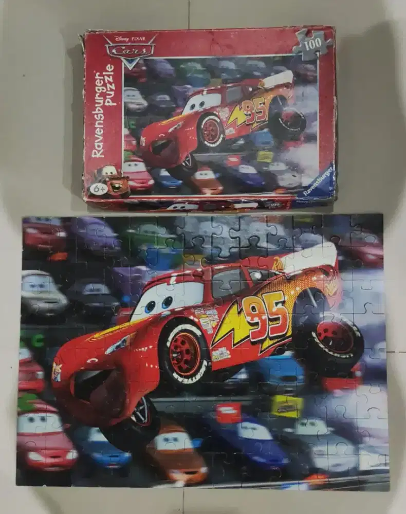 Puzzle Original Ravensburger CARS 100 pcs (BEKAS/SEKEN)