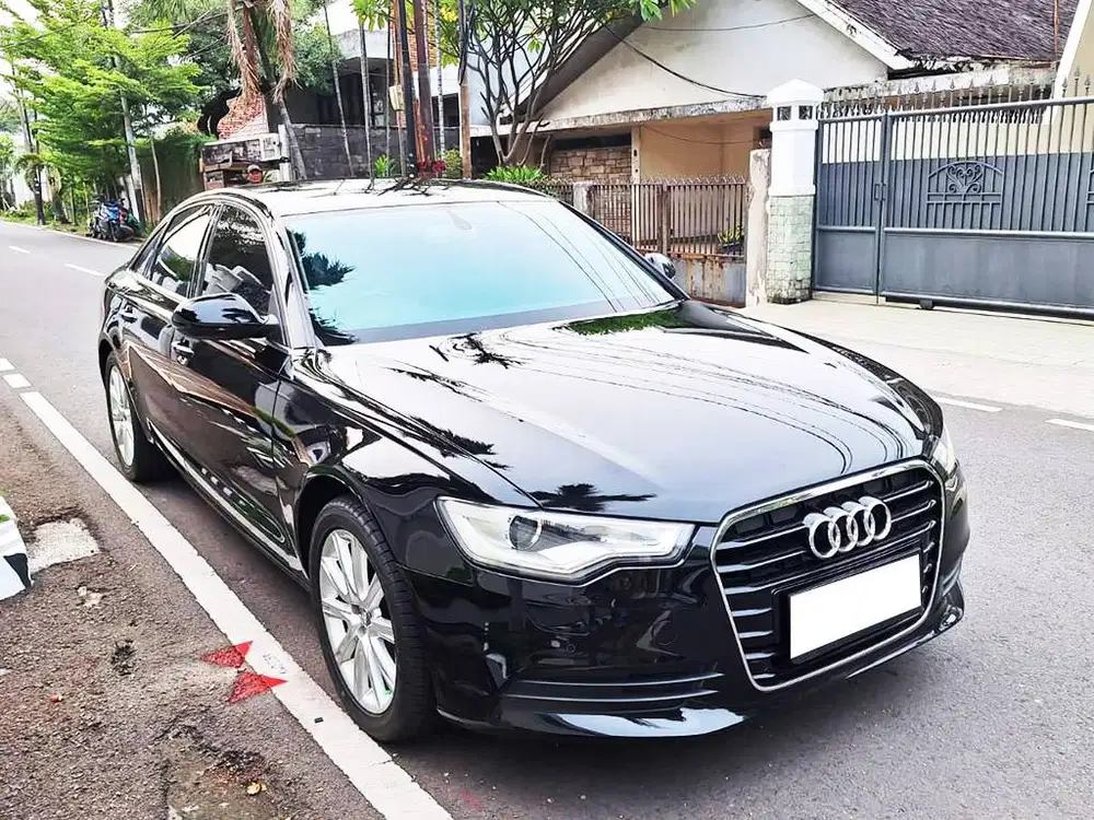 Audi A6 2.0 TFSI Black On Black Km 63 rb Pjk 10/2026 KREDIT TDP 39 jt