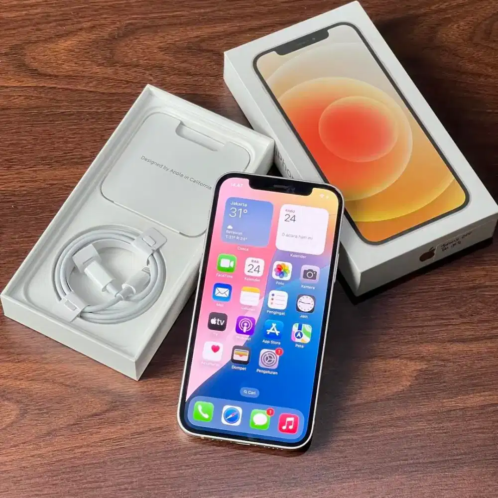 Iphone 12 64gb ex inter muluss fullset