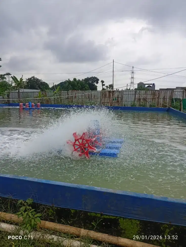 Kincir Tambak 2HP 1 Phase Merk ACT