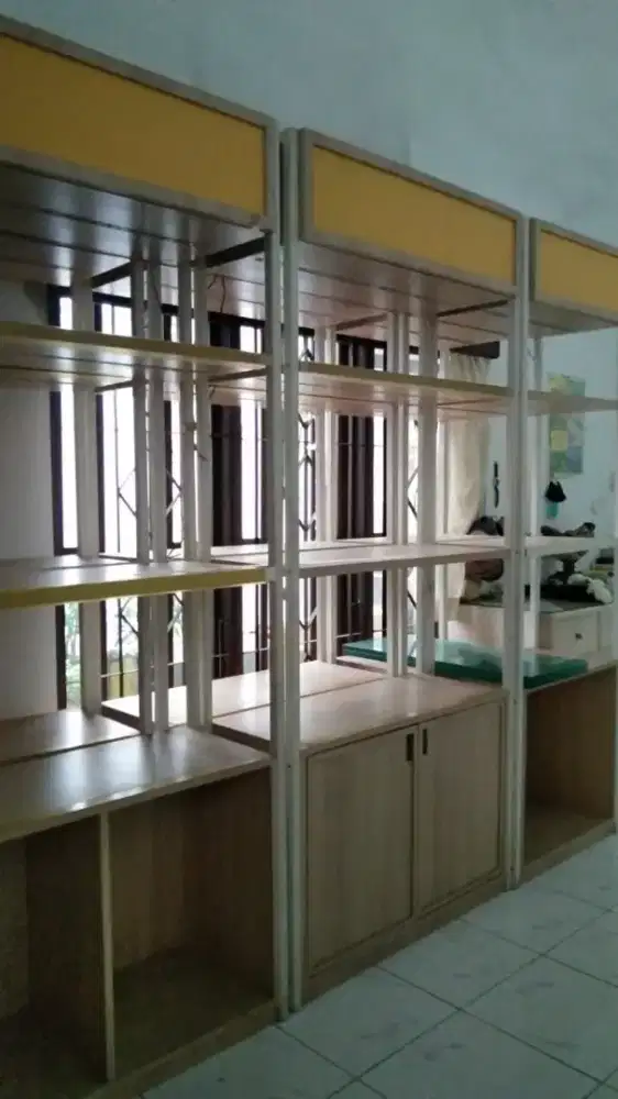 Jual Rak bekas Toko