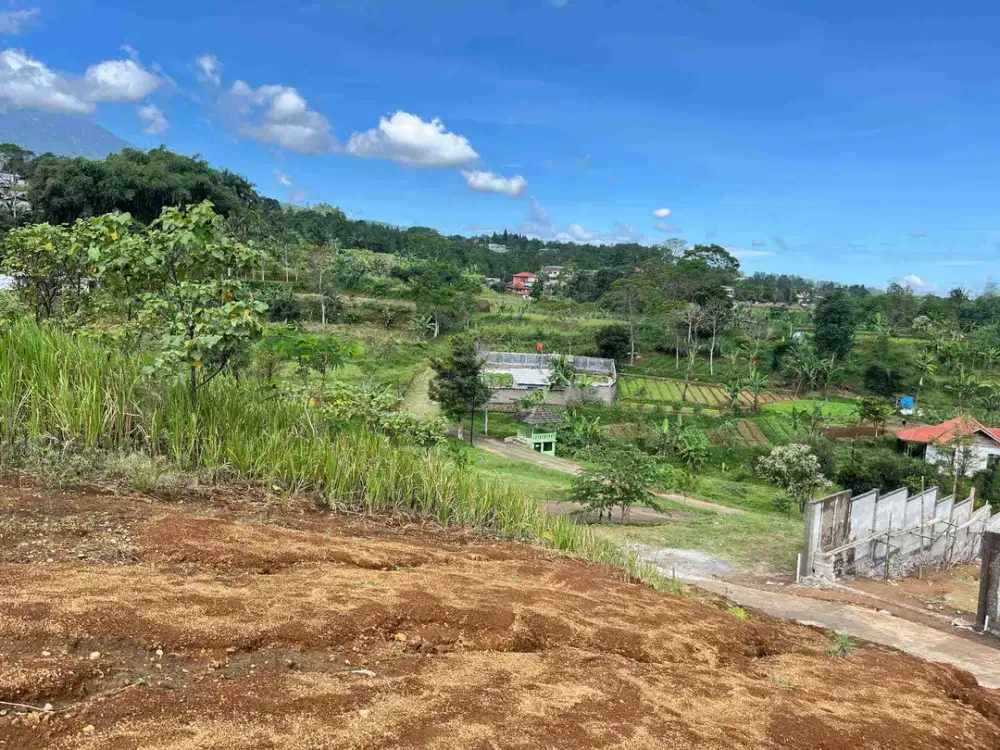 Tanah View Pegunungan Dipuncak Udara Sejuk Siap Bangun Legalitas SHM