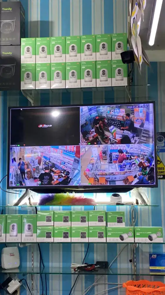 CAMERA CCTV 2-5 MP, ONLINE VIA HP, BERGARANSI DAN BERKUALITAS