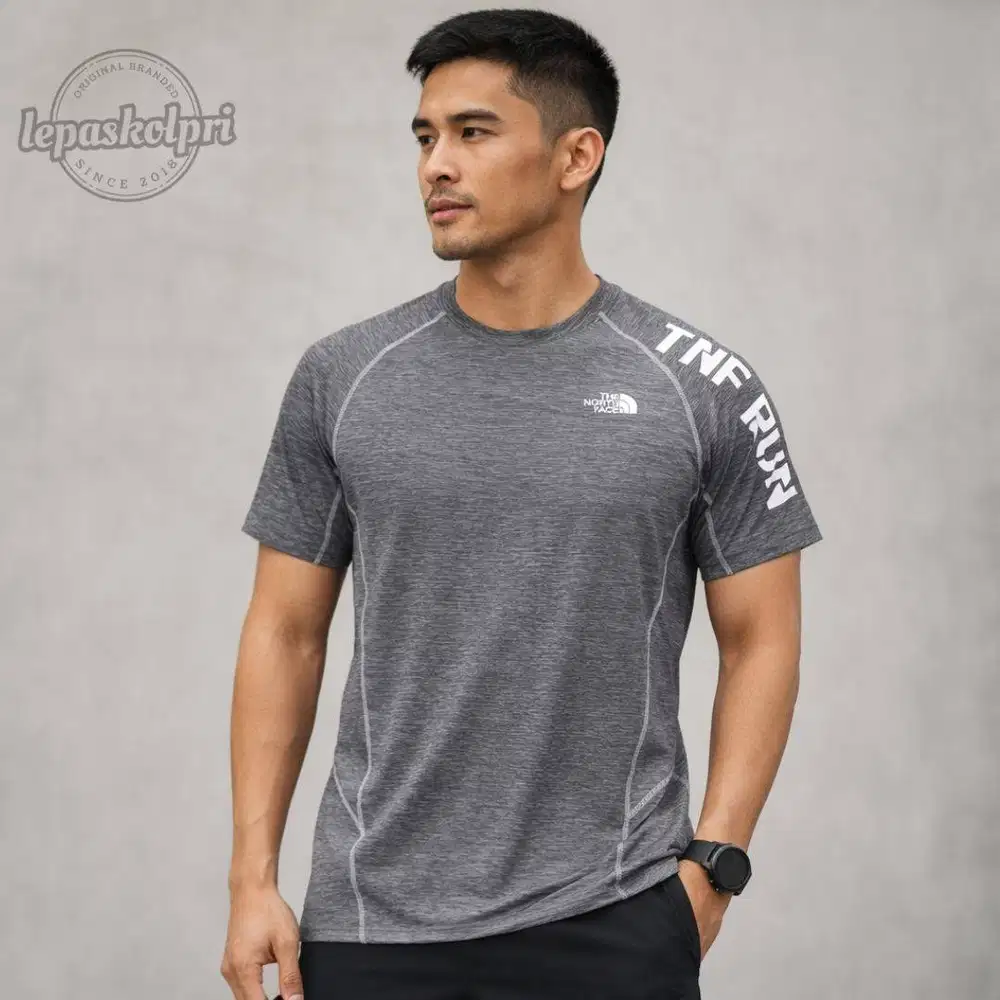 The North Face Short Sleeve TNFR Melange Crew Running T-Shirt Original