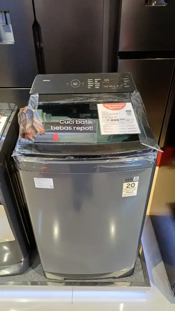 Mesin cuci samsung top loading 10.5 KG