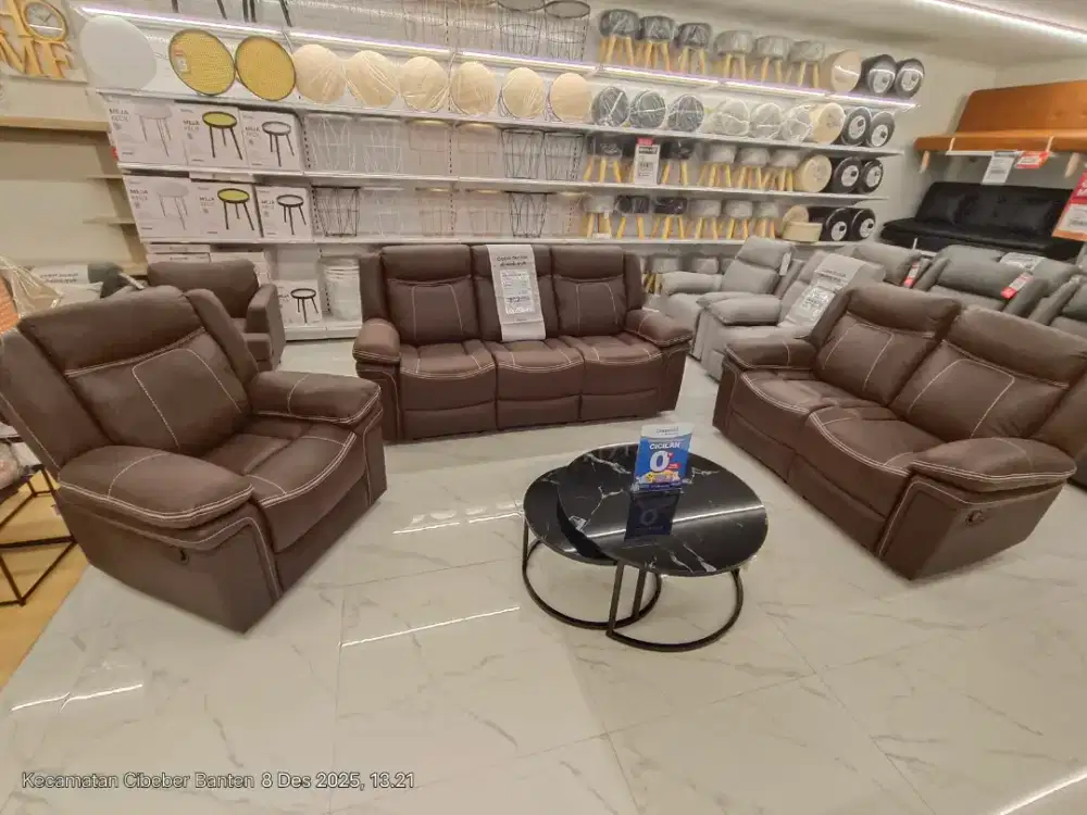 Sofa RECLINER WINCHESTER diskon 50%
