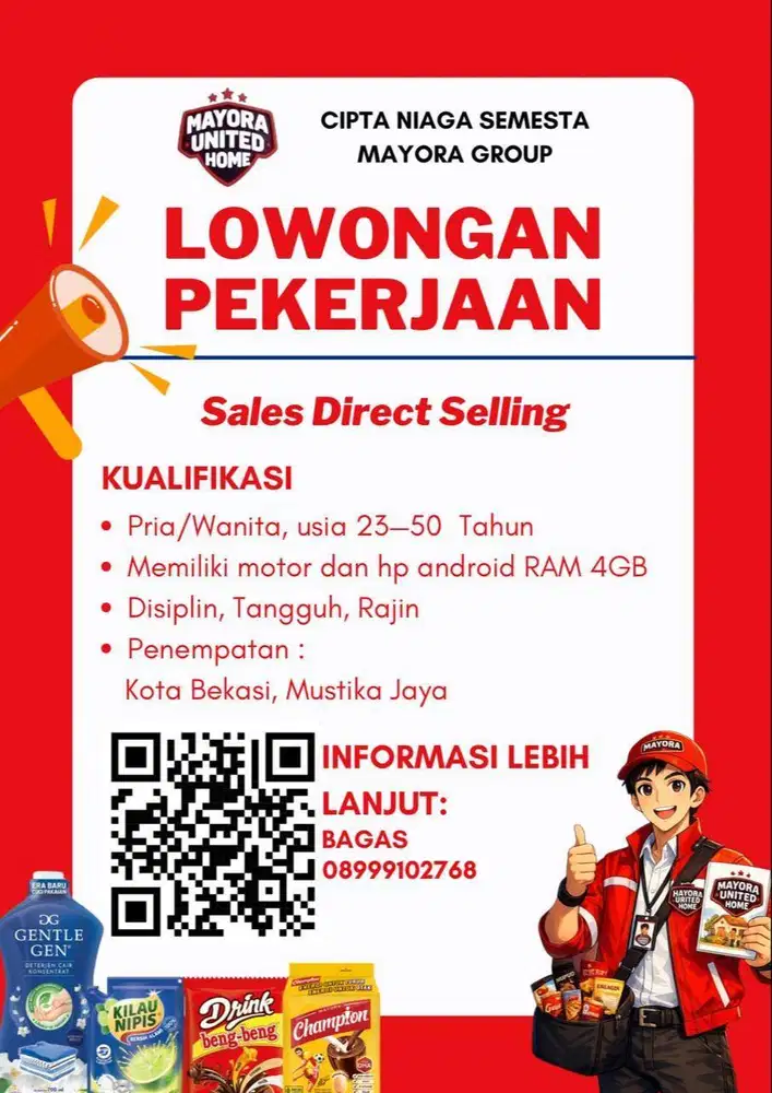 Sales direct selling