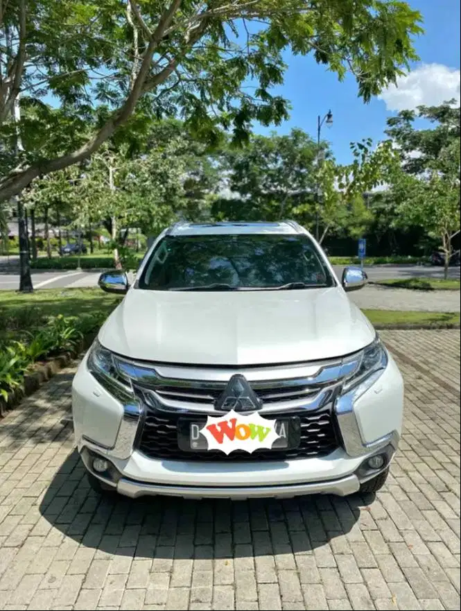 Jual Pajero Sport Tahun 2017 Matic Warna Putih