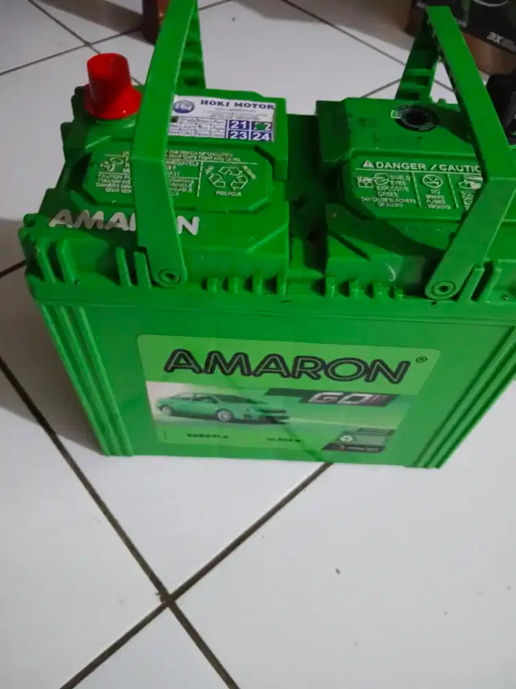 AKI Amaron copotan mobil