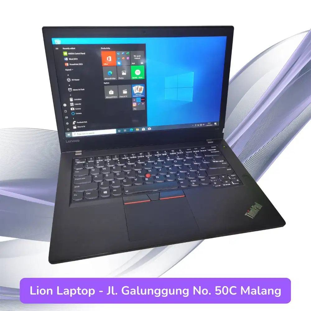 RAM 8GB SSD 256GB i5 Touchscreen Lenovo Thinkpad T470 [09|02]