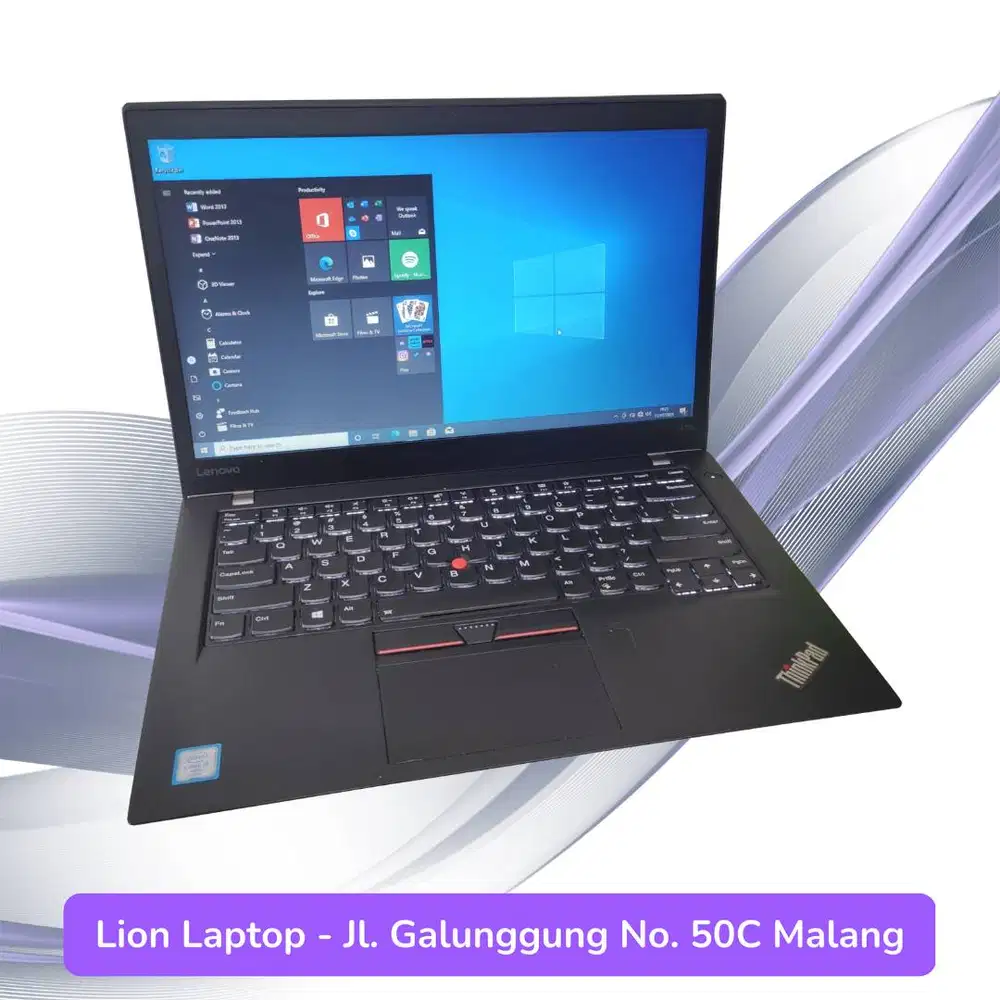 RAM 8GB SSD 256GB Core i7 SLIM Lenovo Thinkpad T470s [09|02]