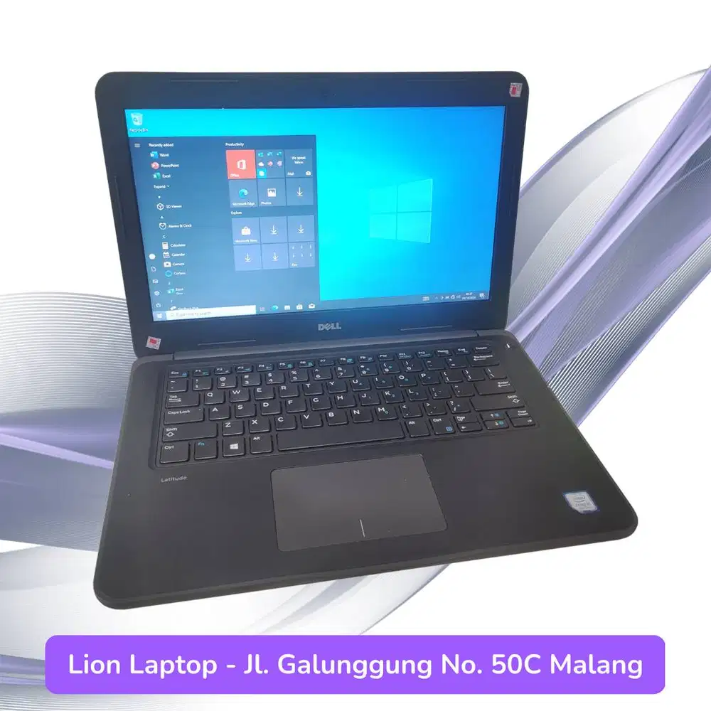 Core i5 Gen 7 Murah Mulus RAM 8GB SSD 256GB Dell Latitude 3380 [09|02]