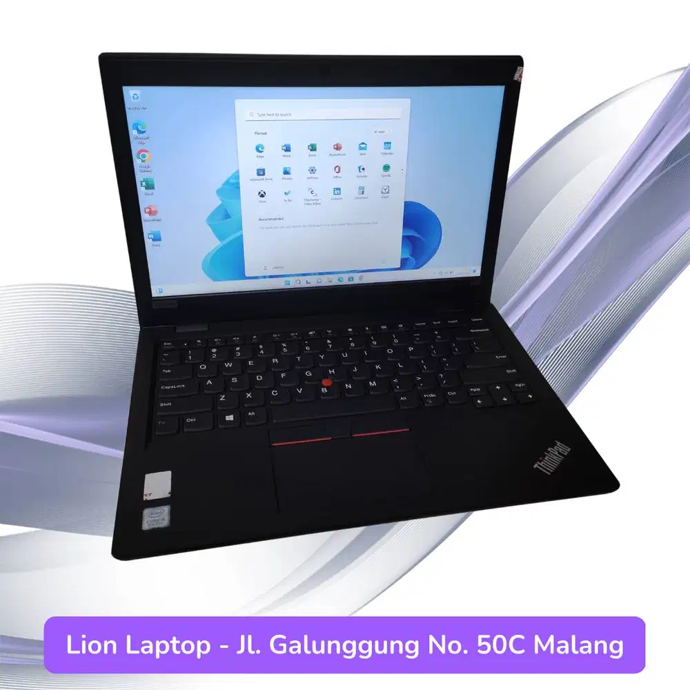 Core i5 Gen 8 RAM 8GB SSD 256GB Lenovo Thinkpad L390 [09|02]