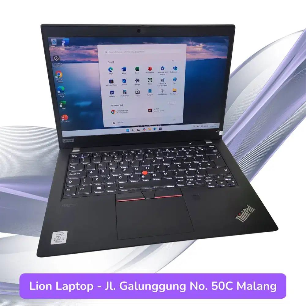 Core i5 Gen 10 slim mulus RAM 8GB SSD 256 Lenovo Thinkpad X13 [09|02]