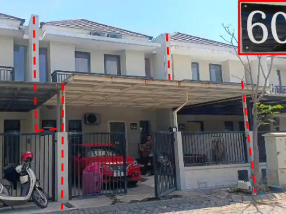 Dijual Via Lelang Rumah lokasi Perum Pondok Tjandra Indah Cluster Opal Kel Tambak Rejo Kec Waru  Sidoarjo