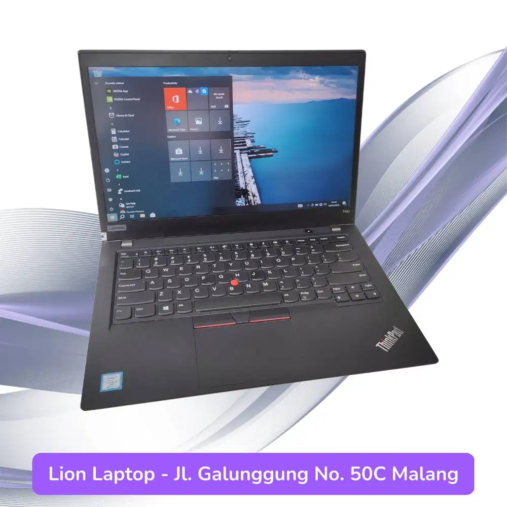 Double VGA NVIDIA Core i5 8/256 Slim Lenovo Thinkpad T490 [09|02]