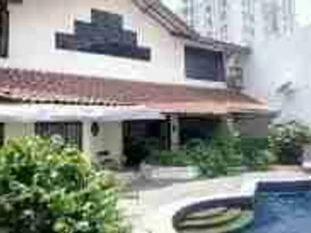 rumah 2 lantai permata hijau lokasi dekat itc , senayan