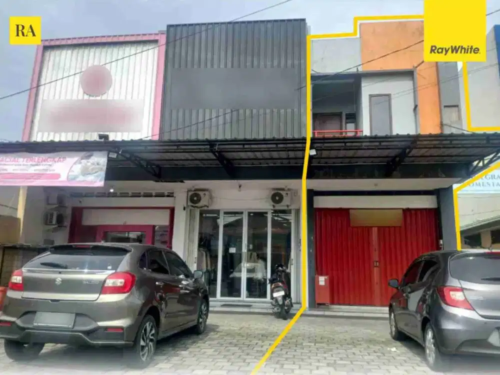 disewakan ruko 2 lantai pinggir jln.tajem raya maguwoharjo depok sleman yogya