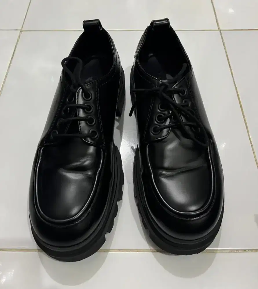 Jual Sepatu Man Formal Semi Boot Zara Size 42 Mulus Like New No