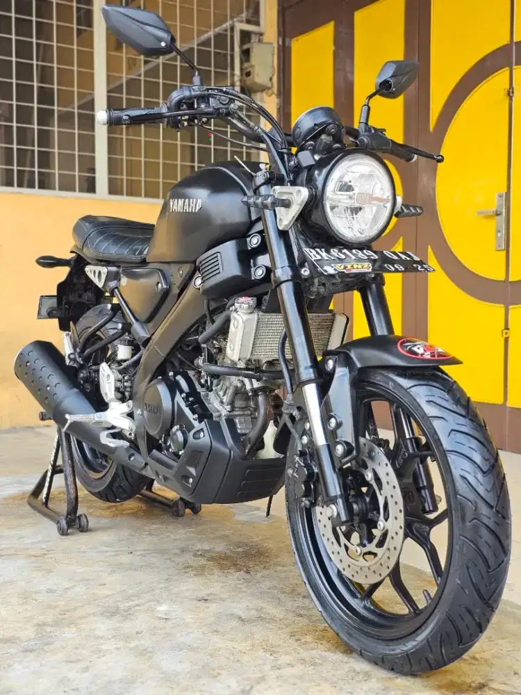 Yamaha XSR / XSR 155 2020, Warna Black Premium Doff.