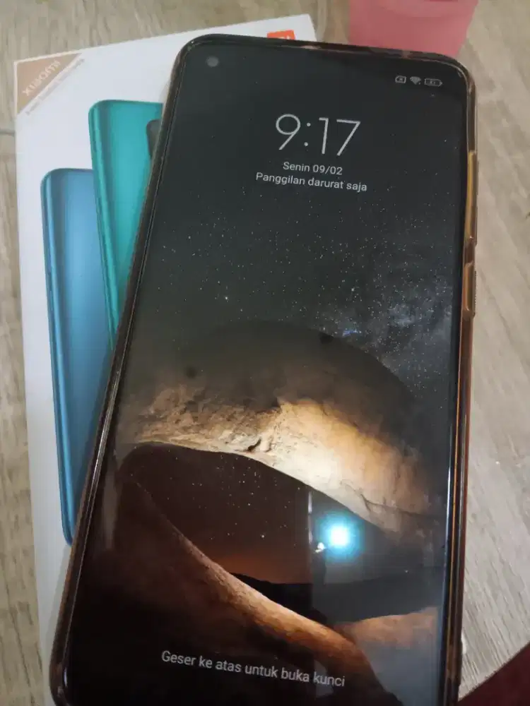 Jual cepat hp Xiaomi Redmi note 9 ram 6/128gb